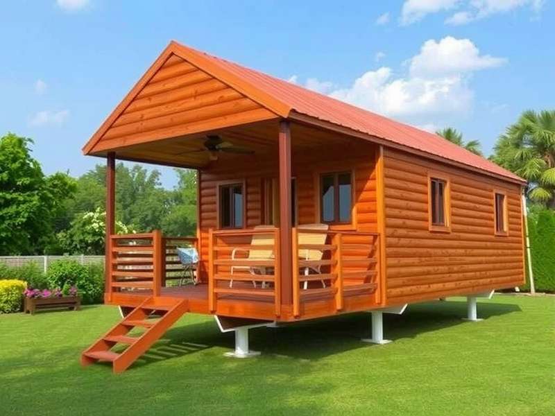 Modern Modular Cabin Exterior