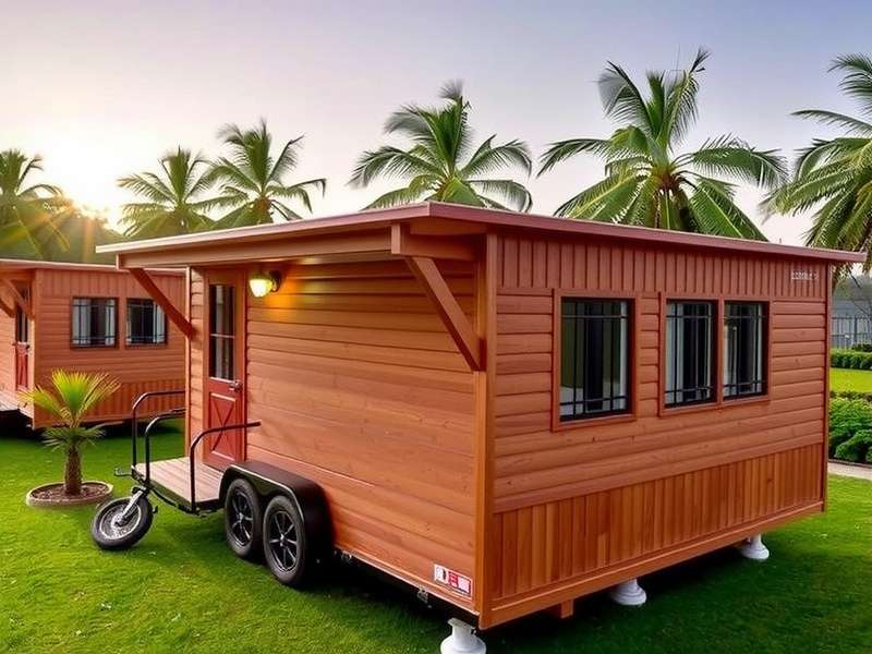 Factory Assembly Line for Modular Cabins
